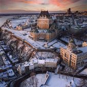 Old Quebec District in winter