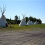 Les tipis de Gesgapegiag