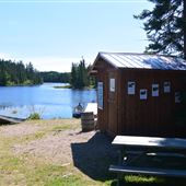 Centre plein air Bec-Scie - Lac Côme et chalet
