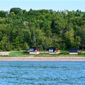 Chalets de la plage de Miguasha