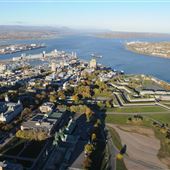 Vues aériennes du Vieux-Québec
