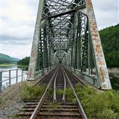 Le pont ferroviaire de Matapédia
