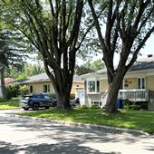 Secteur résidentiel autour du Parc St François-Xavier